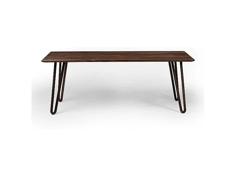 Esszimmertisch aus Nussbaum Massivholz handgearbeitet