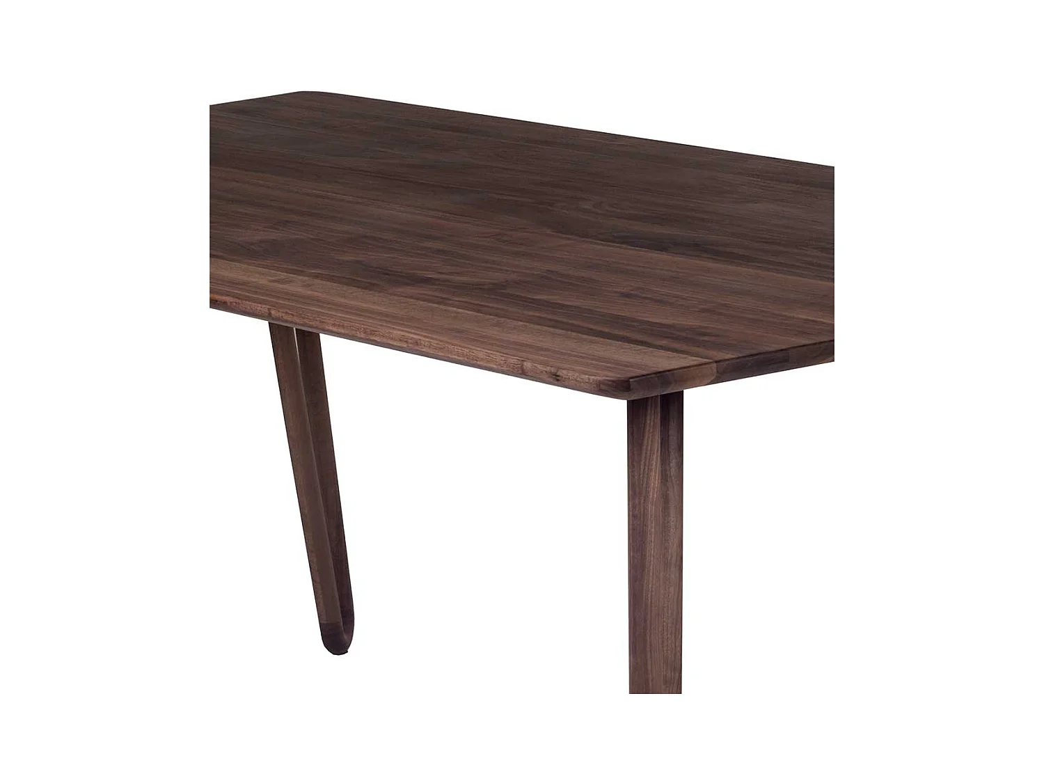 Esszimmertisch aus Nussbaum Massivholz handgearbeitet