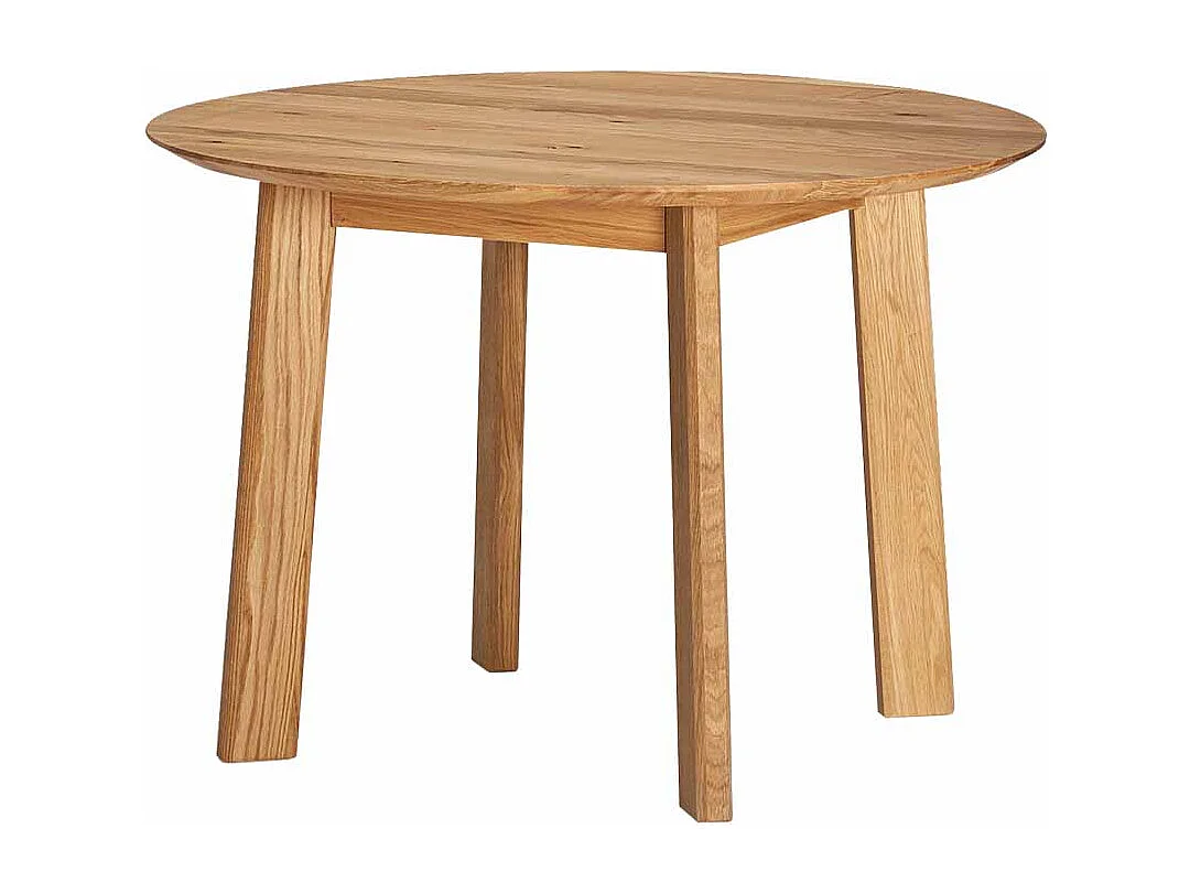 Holztisch rund Wildeiche Massivholz