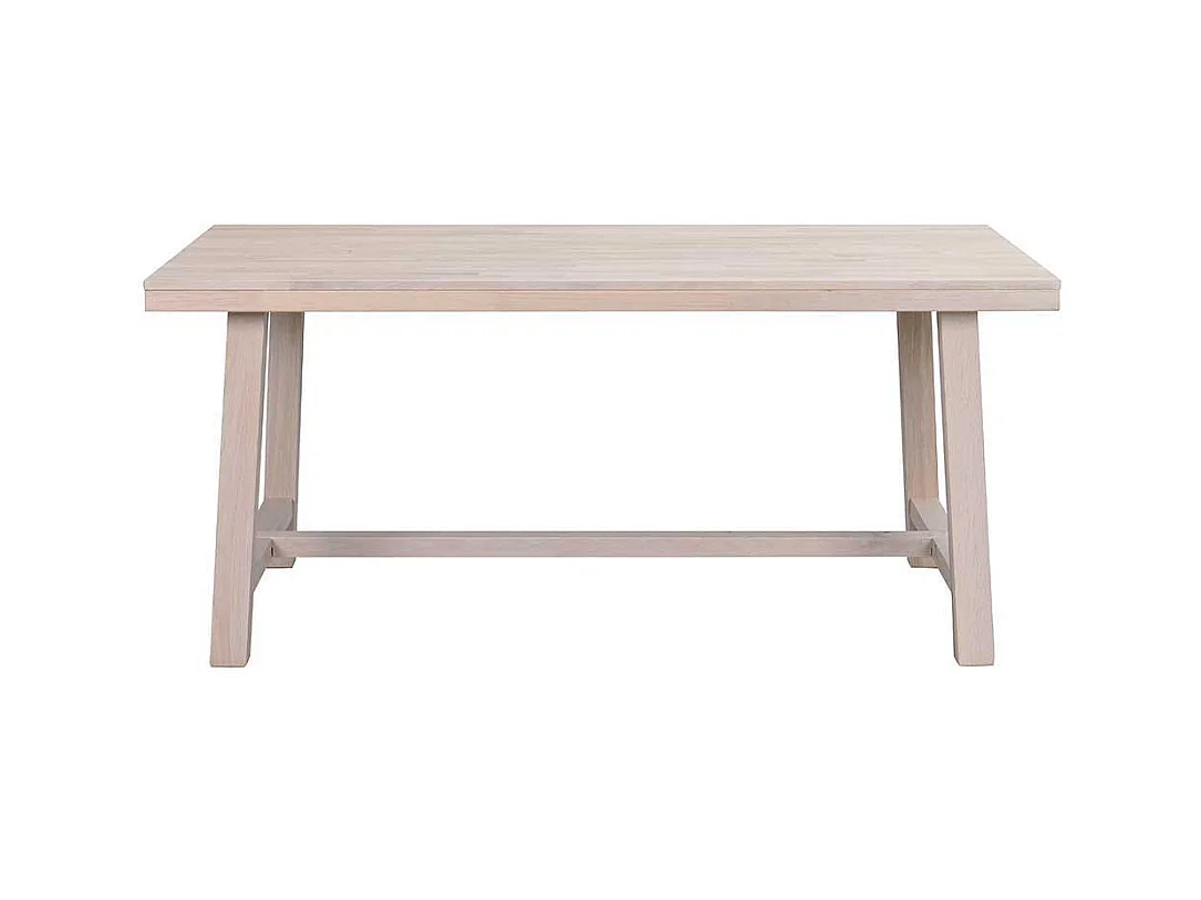 Esszimmertisch aus Eiche White Wash massiv modern