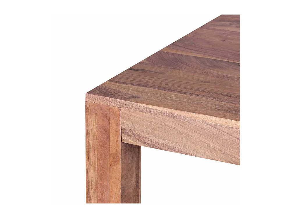 Esszimmertisch aus Akazie Massivholz natur