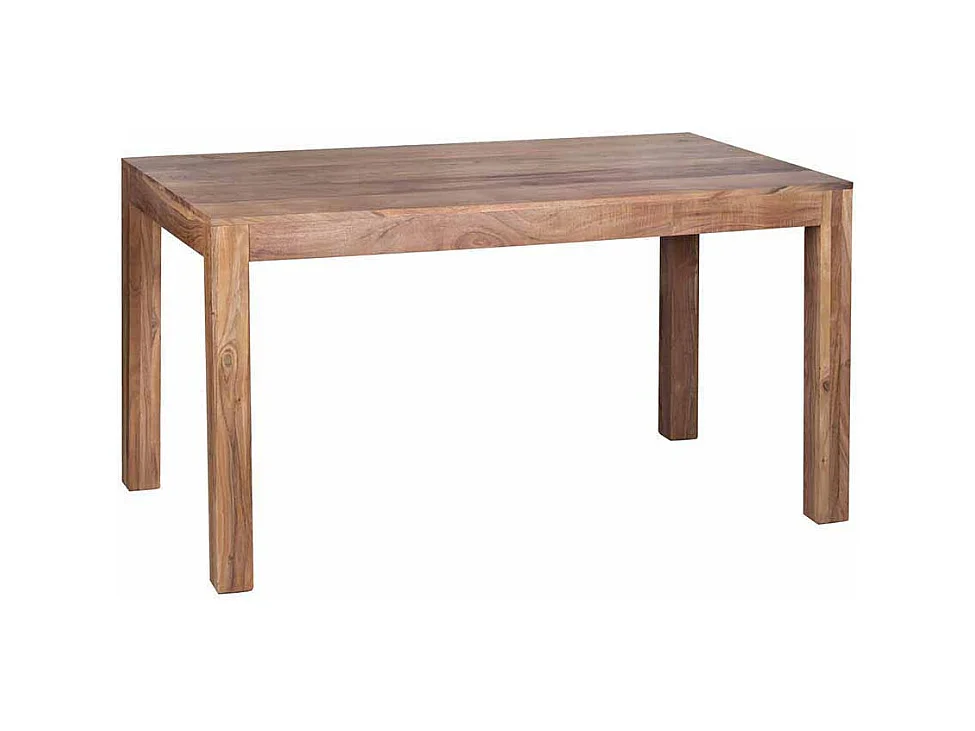 Esszimmertisch aus Akazie Massivholz natur