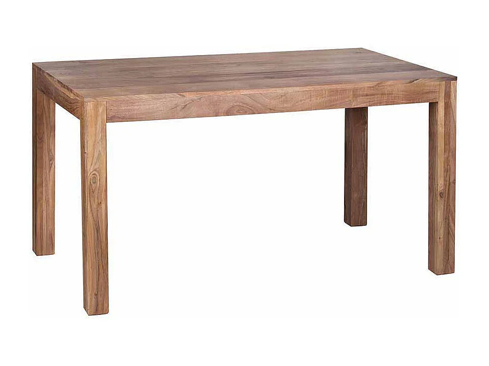 Esszimmertisch aus Akazie Massivholz natur