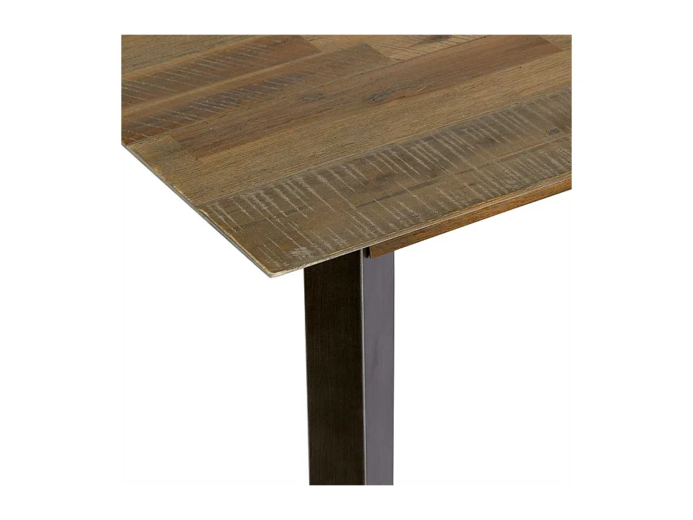 Esstisch aus Akazie Massivholz 100 cm tief