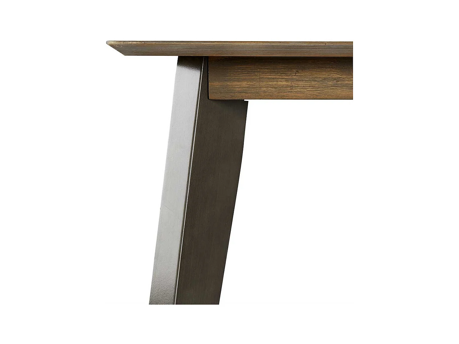 Esstisch aus Akazie Massivholz 100 cm tief