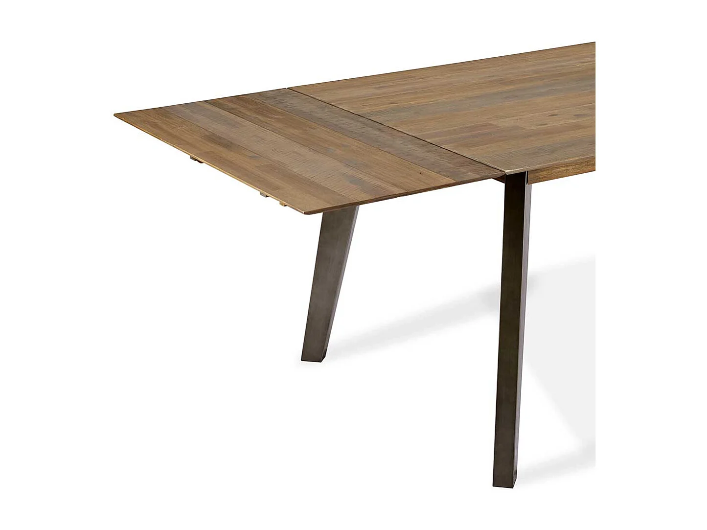 Esstisch aus Akazie Massivholz 100 cm tief