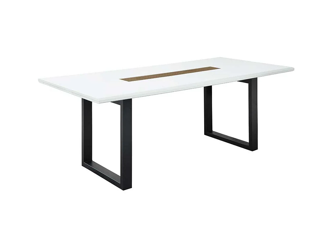 Tisch Esszimmer modern 180x100 oder 210x100 cm Bügelgestell