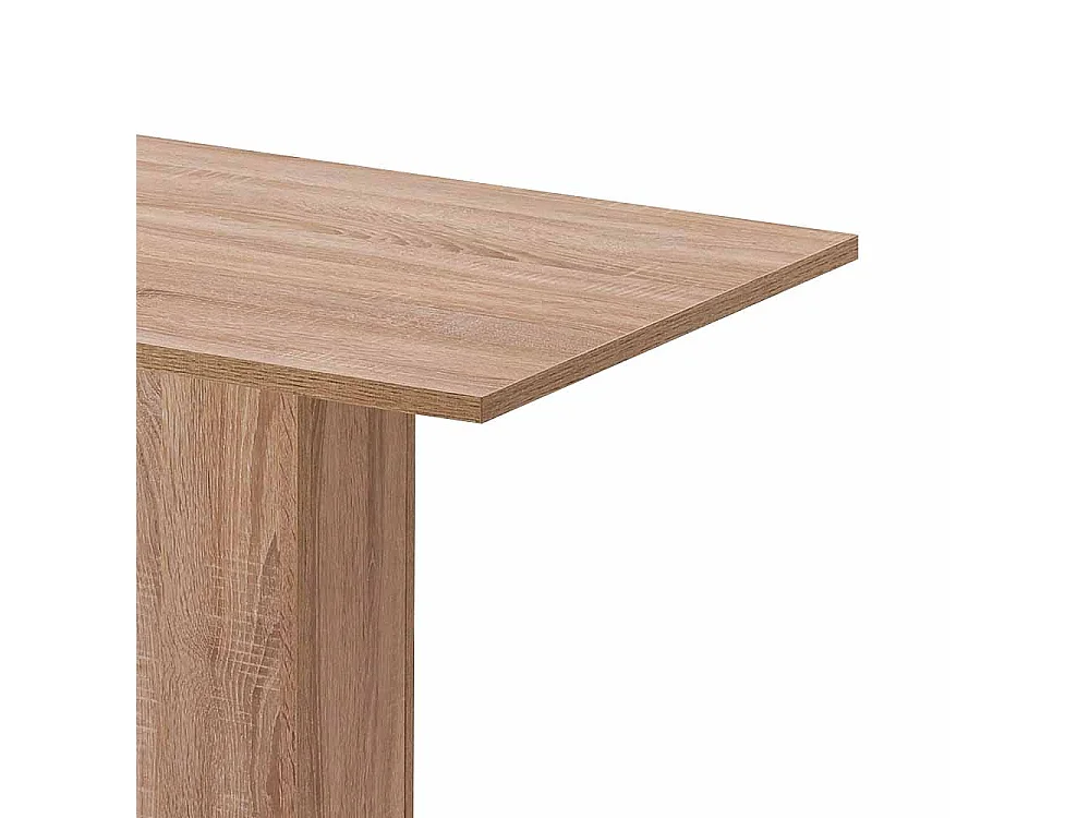 Säulen Esstisch in Sonoma Eiche 110 cm