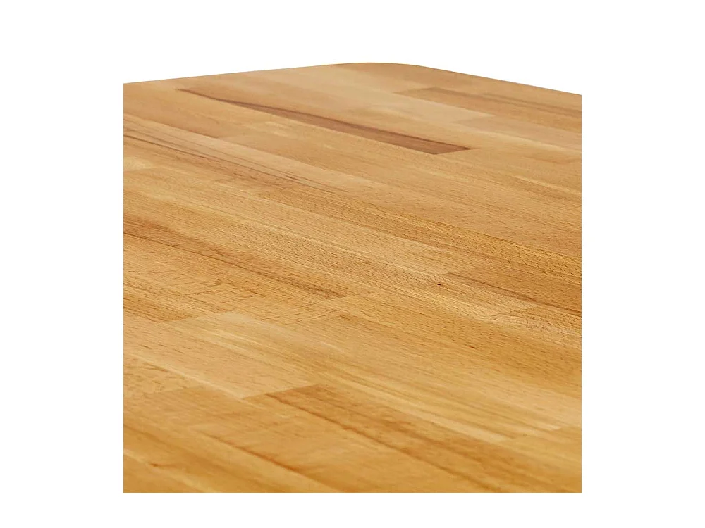 Esstisch aus Kernbuche Massivholz Vierfußgestell