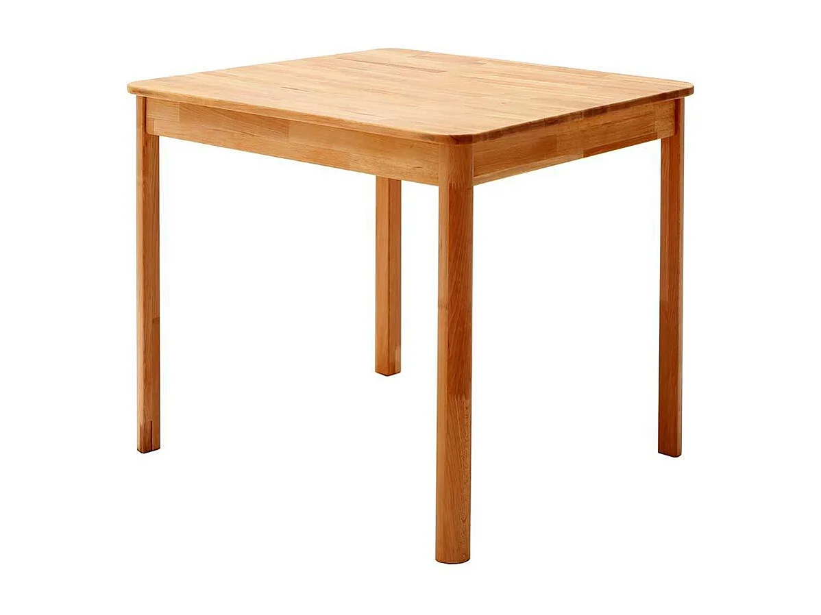 Esstisch aus Kernbuche Massivholz Vierfußgestell