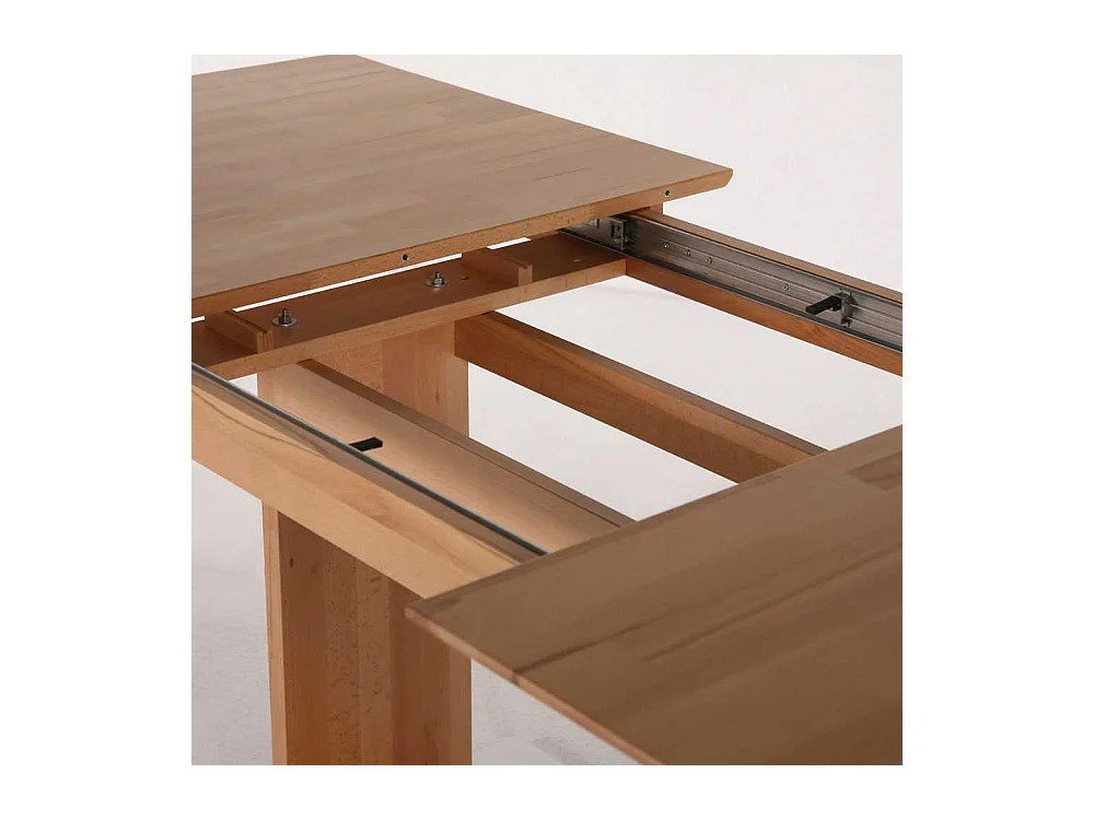 Esszimmertisch aus Kernbuche Massivholz Mittelauszug