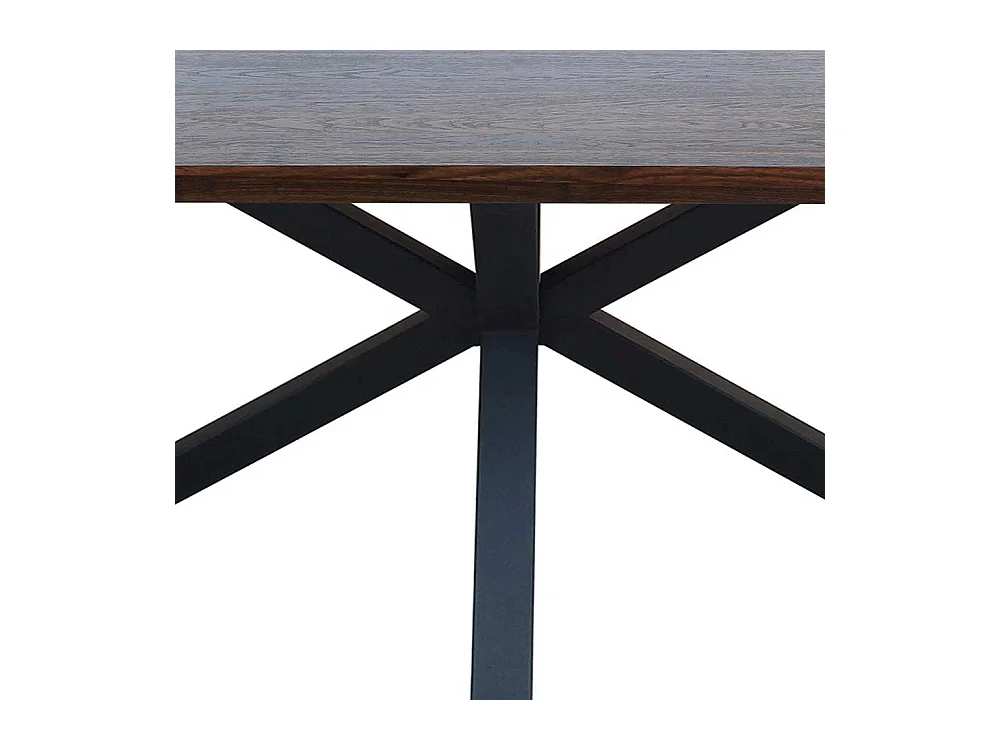 Esszimmertisch in Nussbaumfarben 180 cm breit