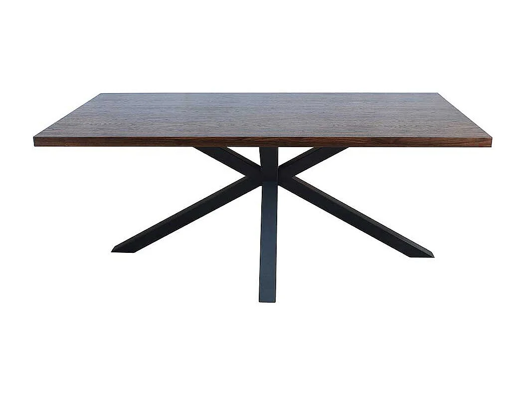 Esszimmertisch in Nussbaumfarben 180 cm breit