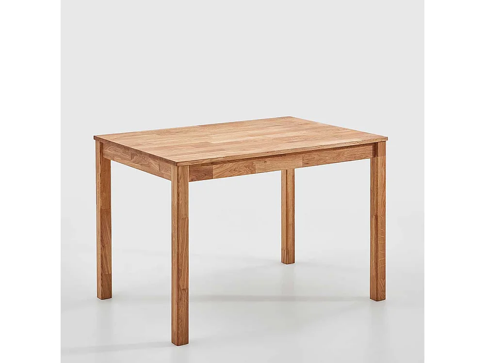 Holz Küchentisch aus Kernbuche massiv Vierfußgestell