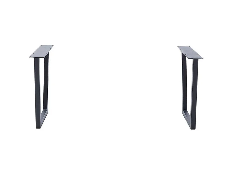 Esstisch Holztisch in Wildeichefarben und Anthrazit