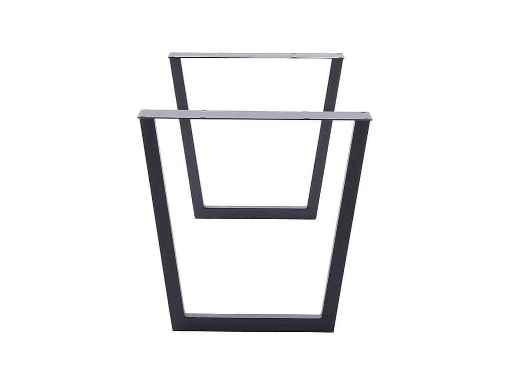 Esstisch Holztisch in Wildeichefarben und Anthrazit