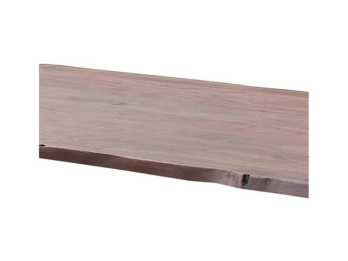 Esstisch Holztisch aus Akazie Massivholz und Metall