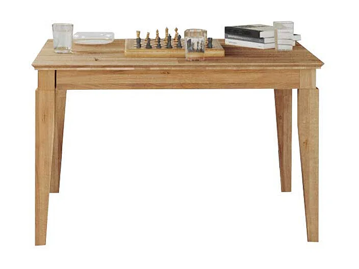 Esszimmertisch aus Wildeiche massiv geölt