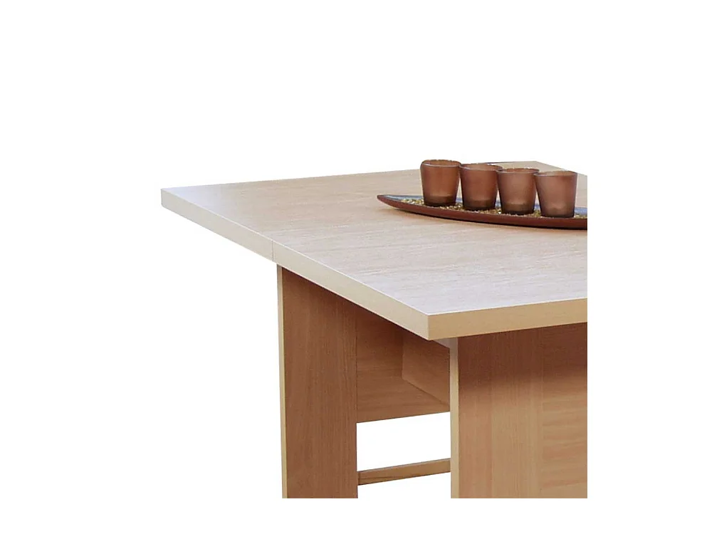 Esstisch mit Wangengestell Buche