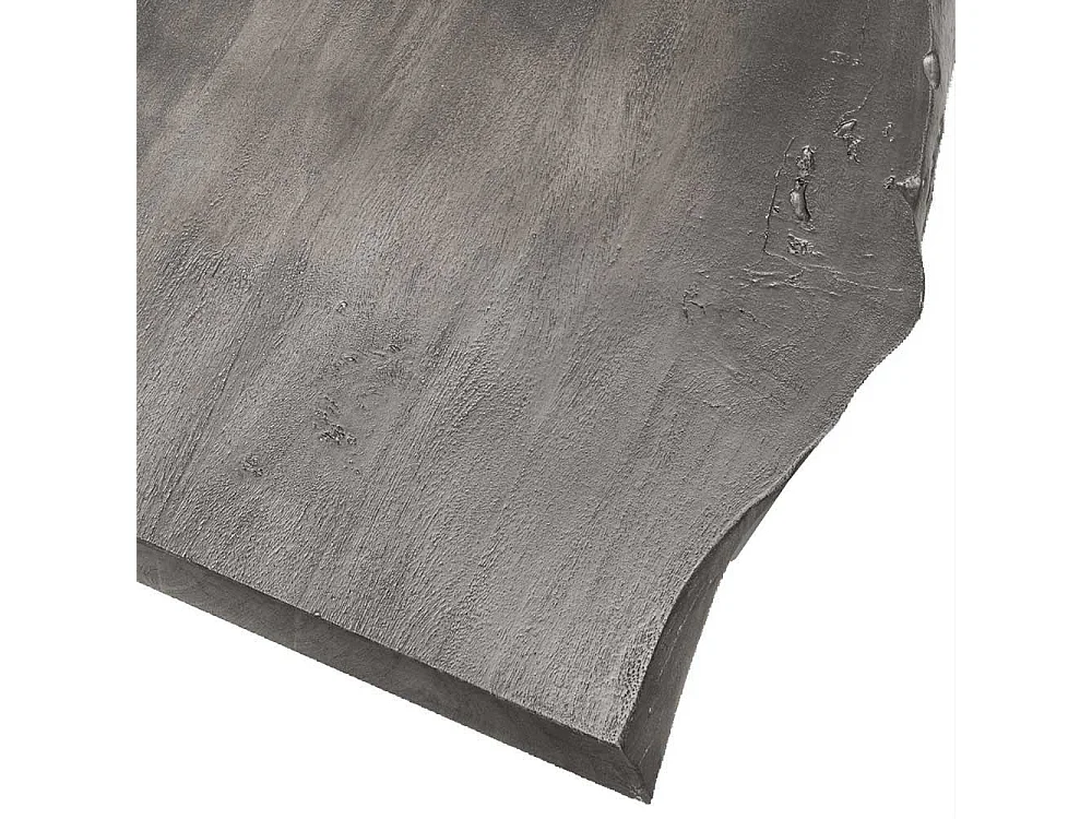 Baumkantentisch mit Bügelgestell Industry und Loft Stil