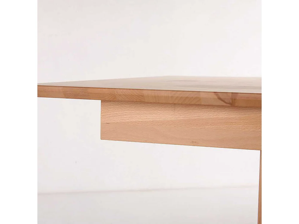 Esszimmertisch aus Kernbuche Massivholz Mittelauszug