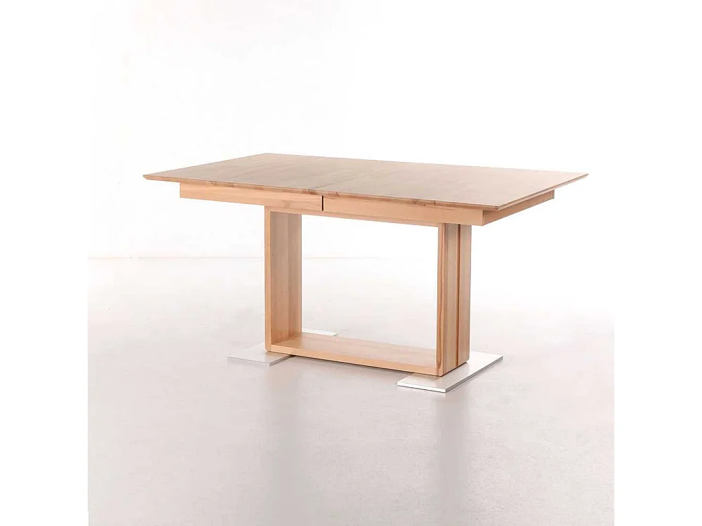 Esszimmertisch aus Kernbuche Massivholz Mittelauszug