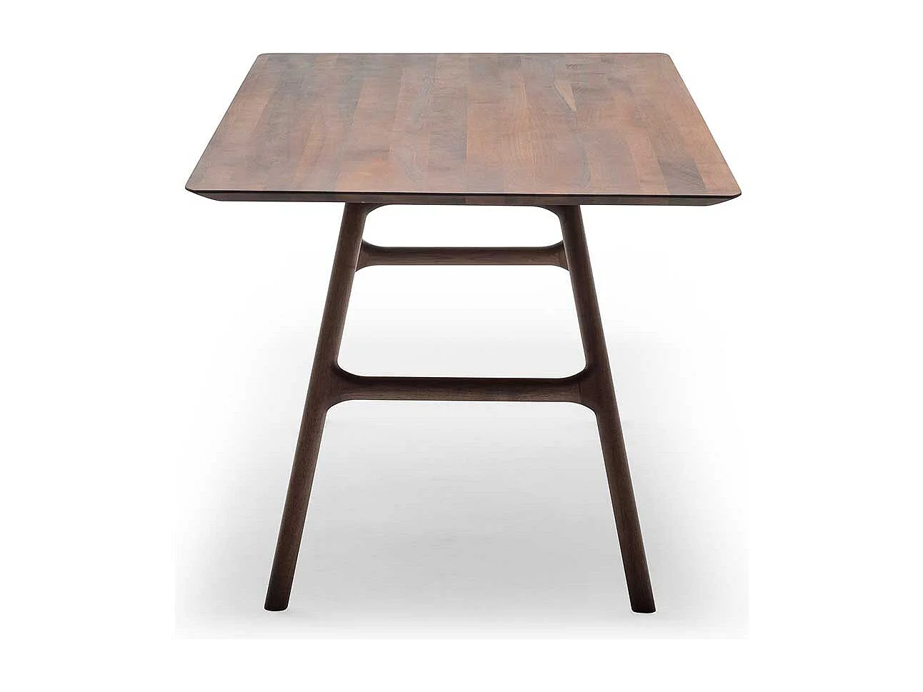 Küchentisch aus Nussbaum Massivholz handgearbeitet