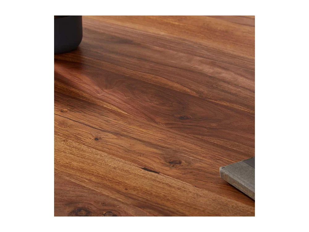 Esszimmertisch aus Sheesham Massivholz Retrostil