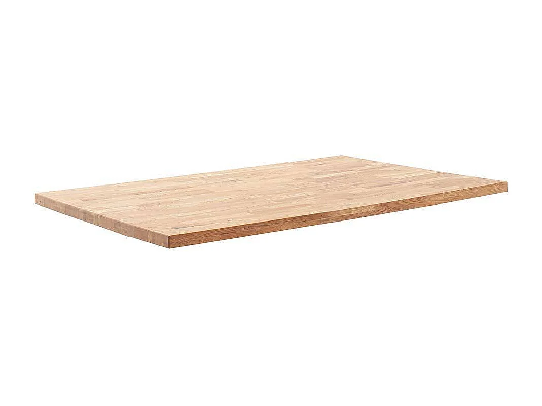 Esszimmertisch Küchentisch aus Zerreiche Massivholz und Metall