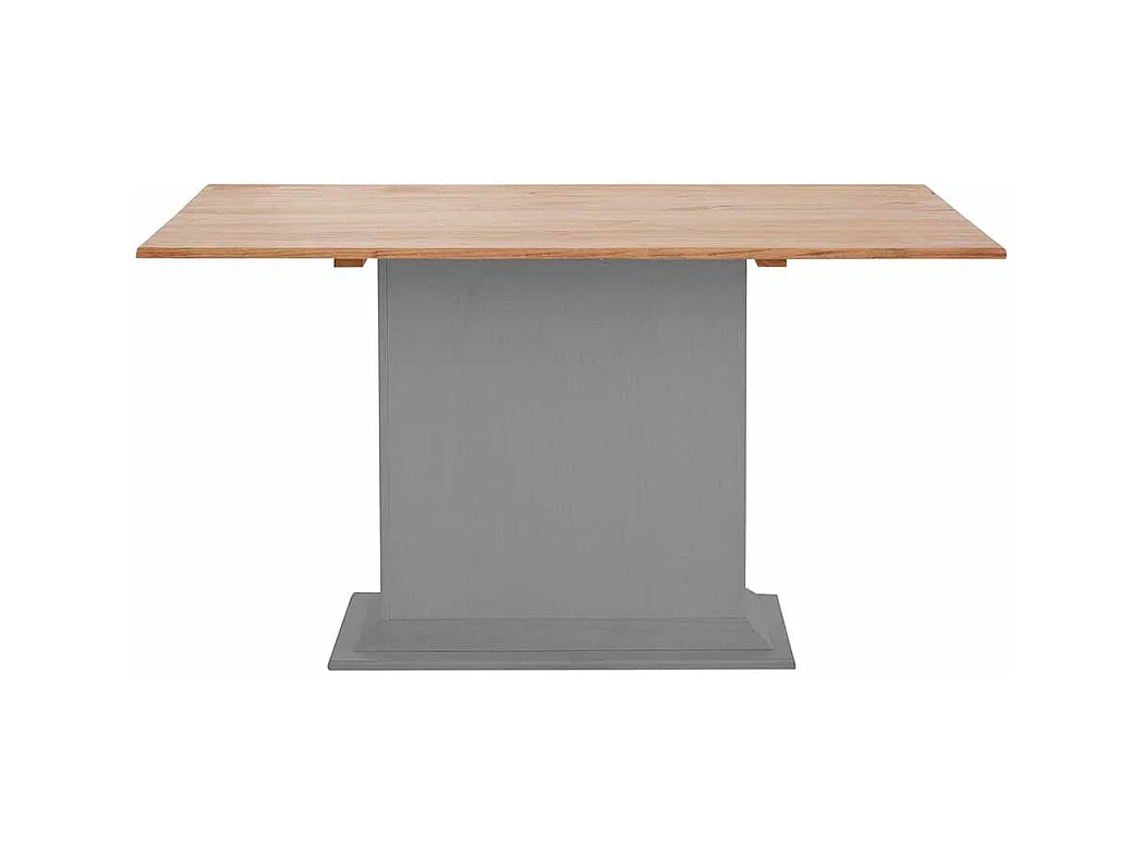 Esstisch Küchentisch in Grau und Kieferfarben