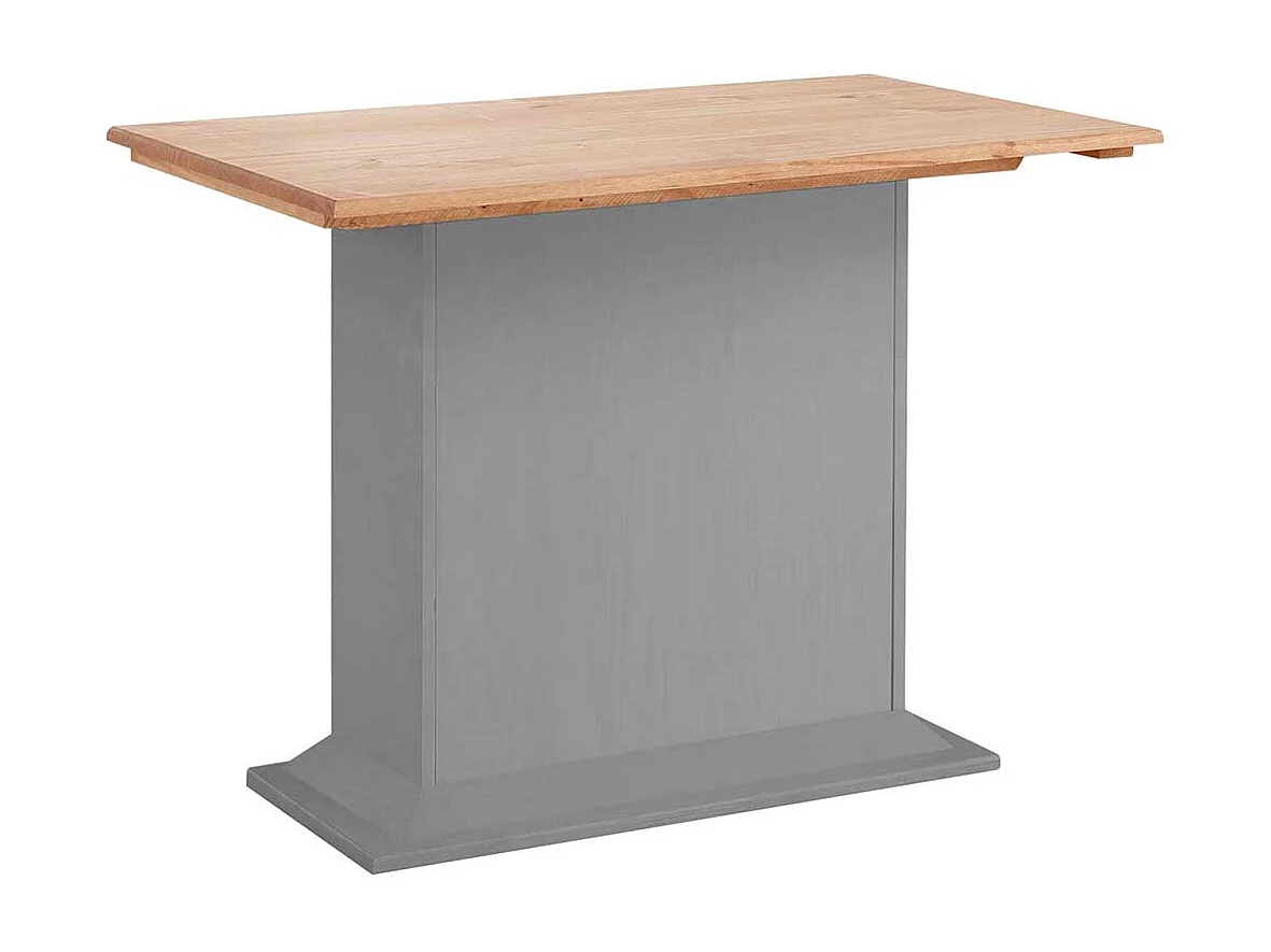 Esstisch Küchentisch in Grau und Kieferfarben