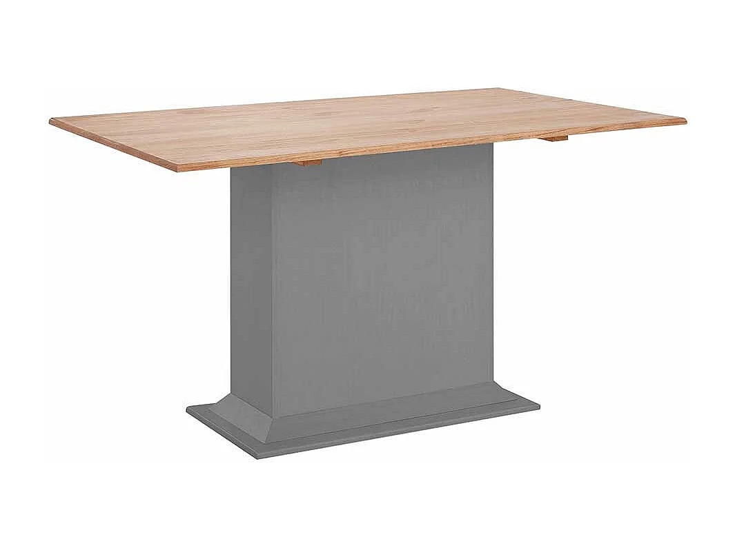 Esstisch Küchentisch in Grau und Kieferfarben