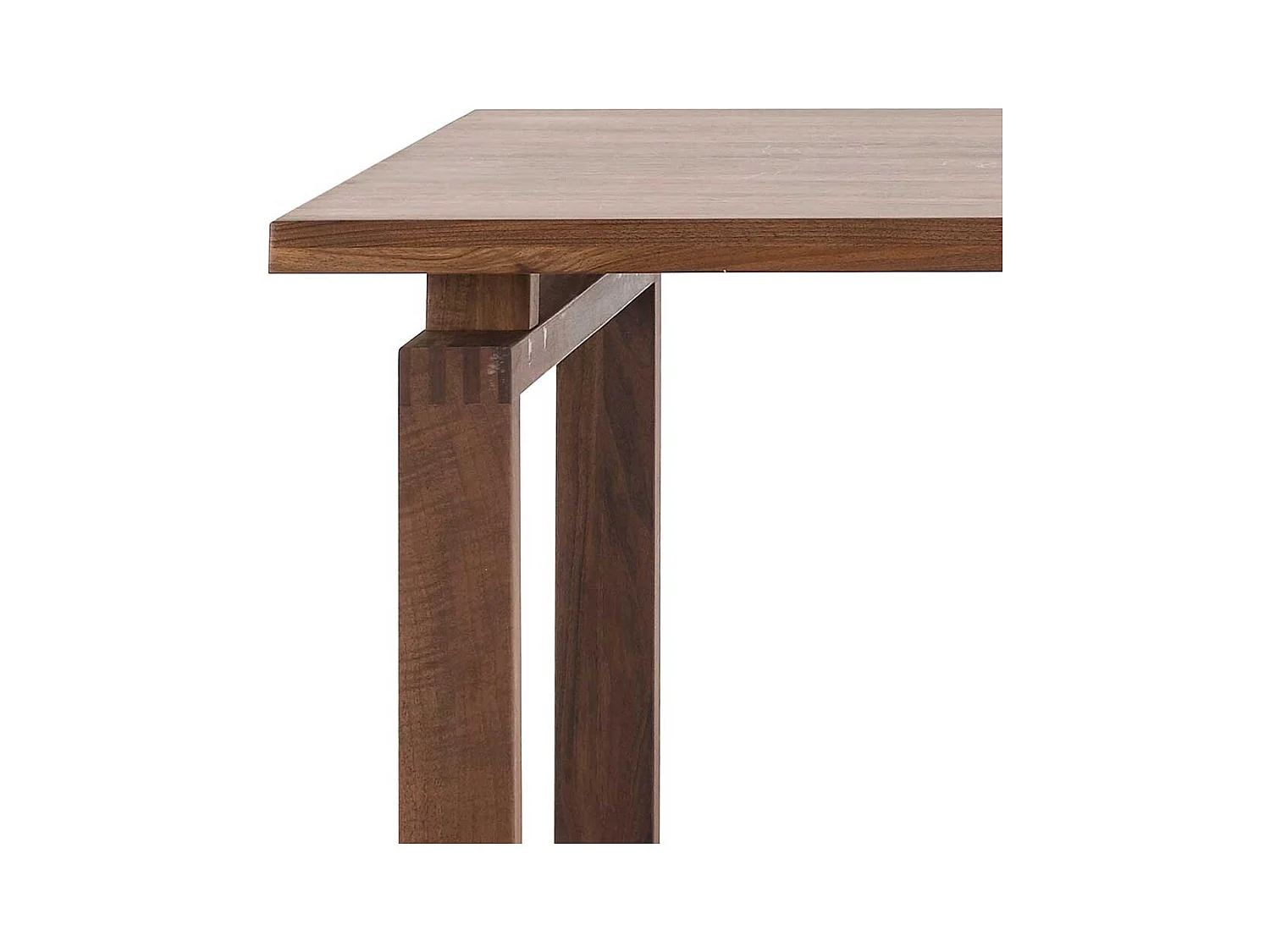 Tisch aus Nussbaum Massivholz Retrostil