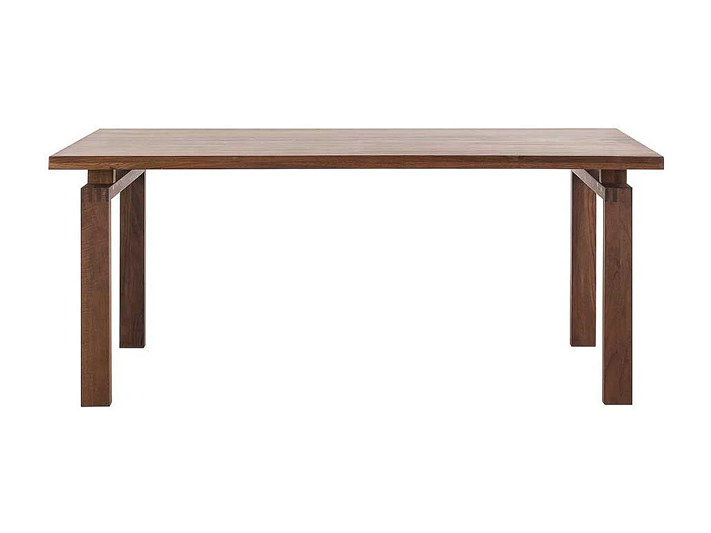 Tisch aus Nussbaum Massivholz Retrostil