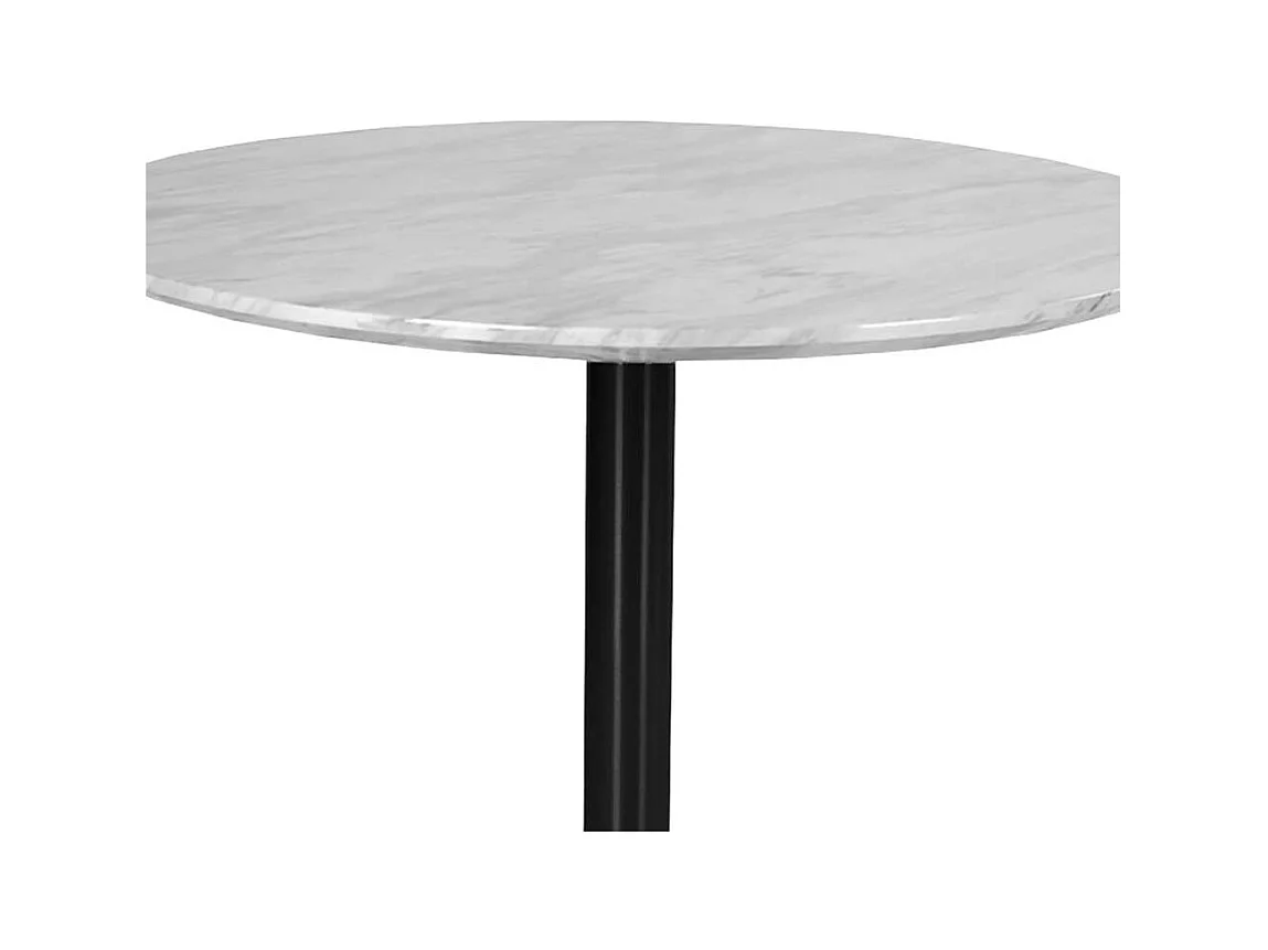 Küchentisch im Retrostil rund