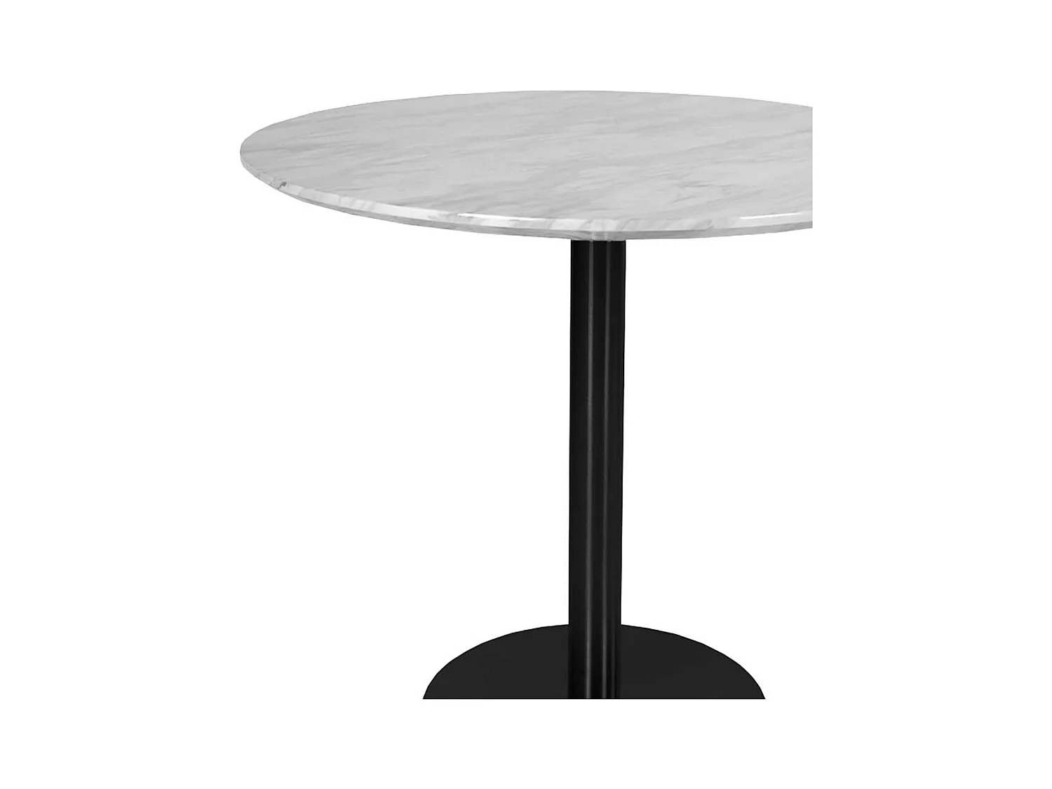 Küchentisch im Retrostil rund