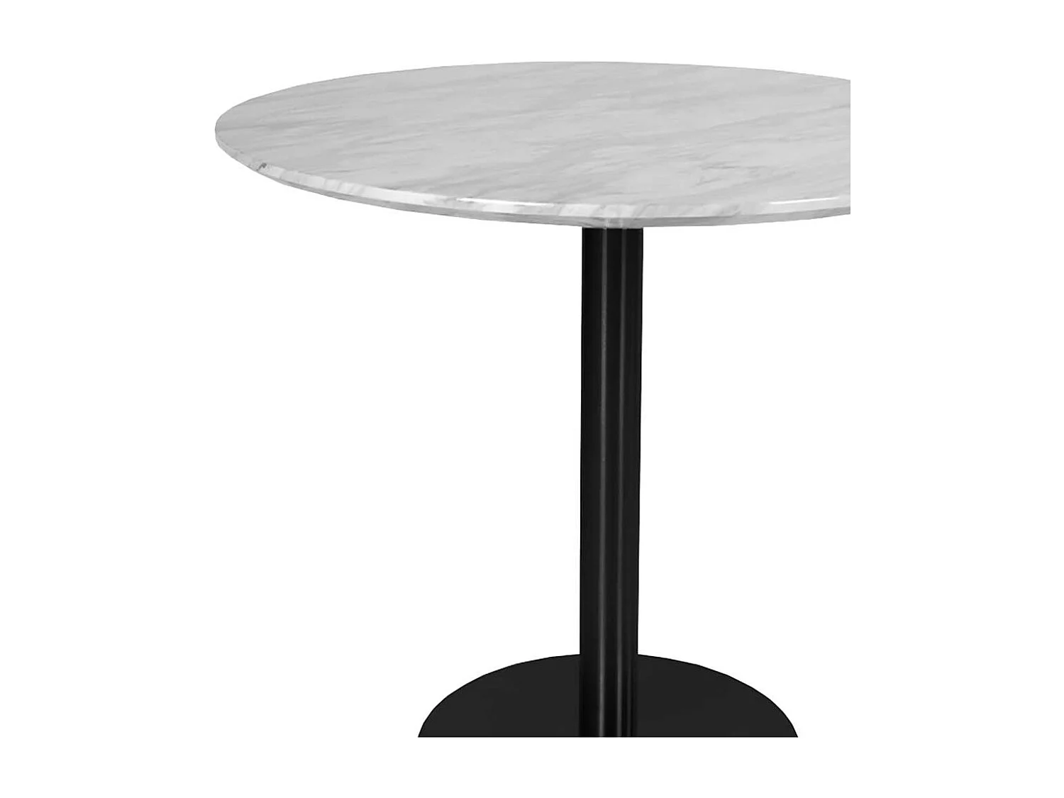 Küchentisch im Retrostil rund