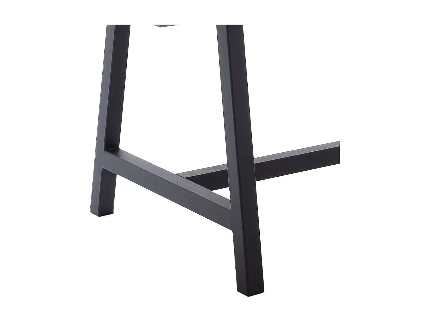 Esstisch Holztisch aus Balkeneiche Massivholz mit A Fußgestell