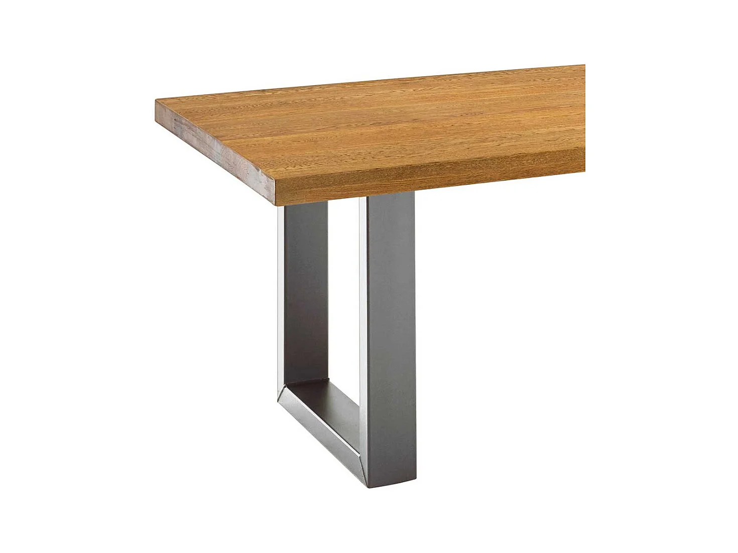 Esszimmertisch aus Eiche Massivholz geölt modern