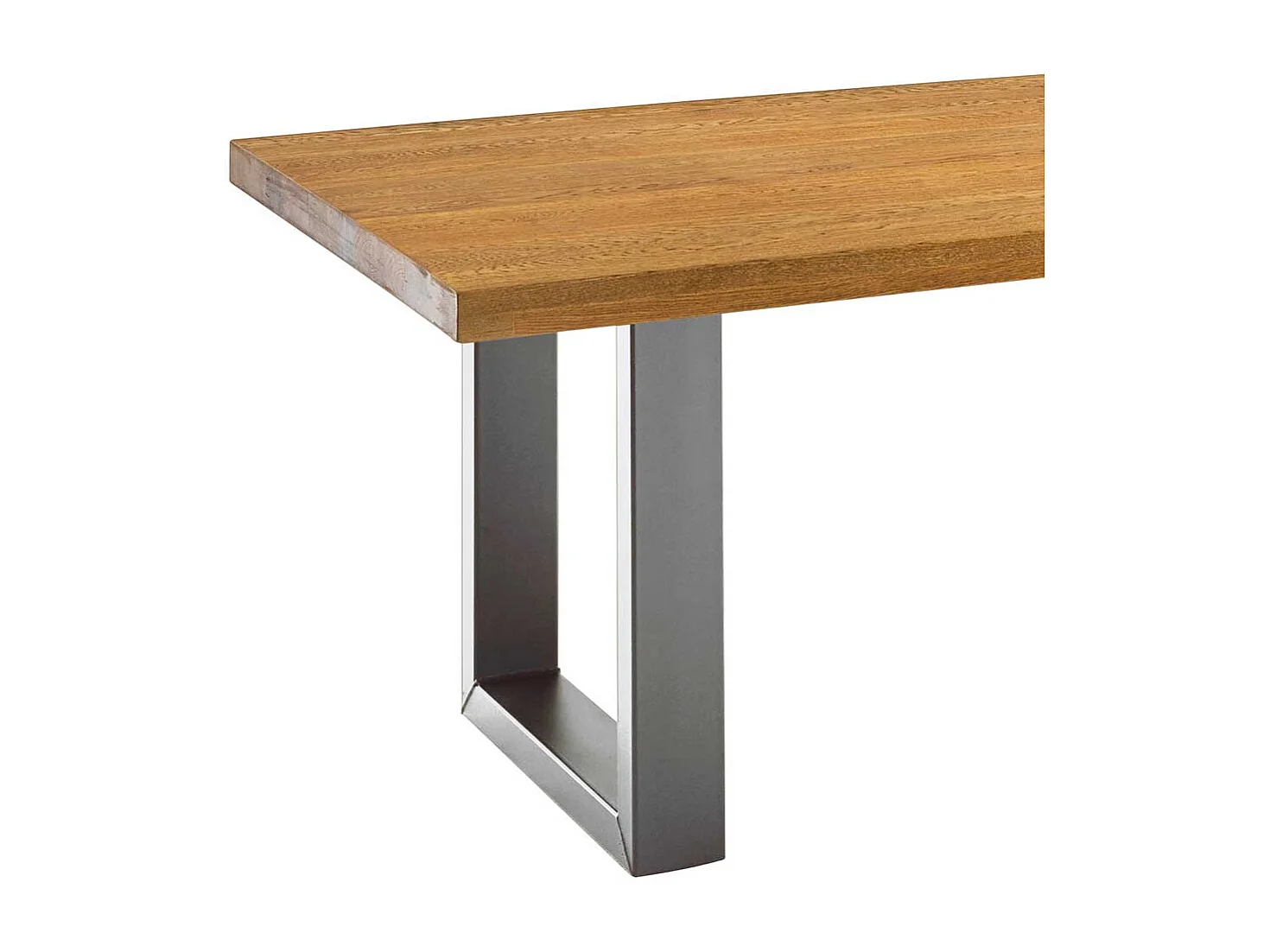 Esszimmertisch aus Eiche Massivholz geölt modern