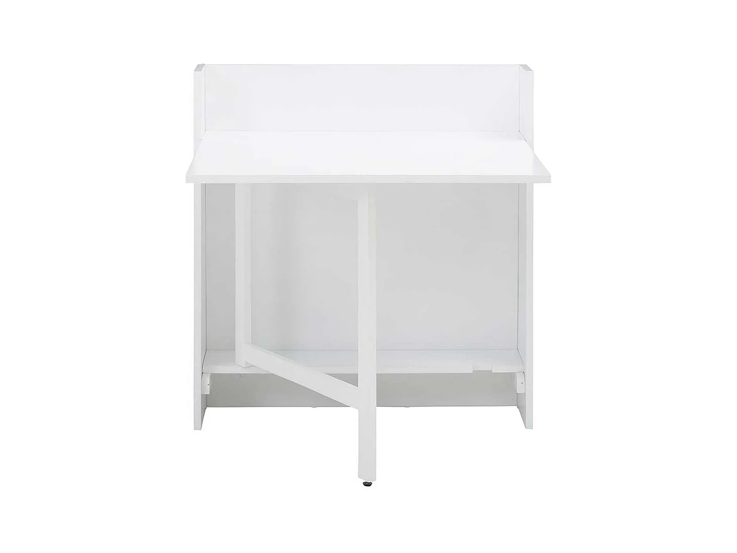 Küchen Tisch in Weiß Platte klappbar