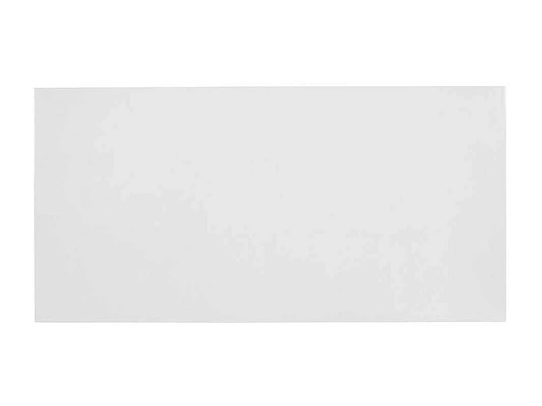 Rechteckiger Esszimmer Tisch in Weiß Hochglanz modern