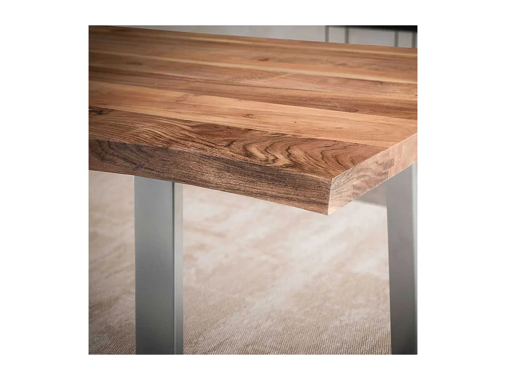 Küchen Tisch Esstisch im Industry und Loft Stil mit Bügelgestell