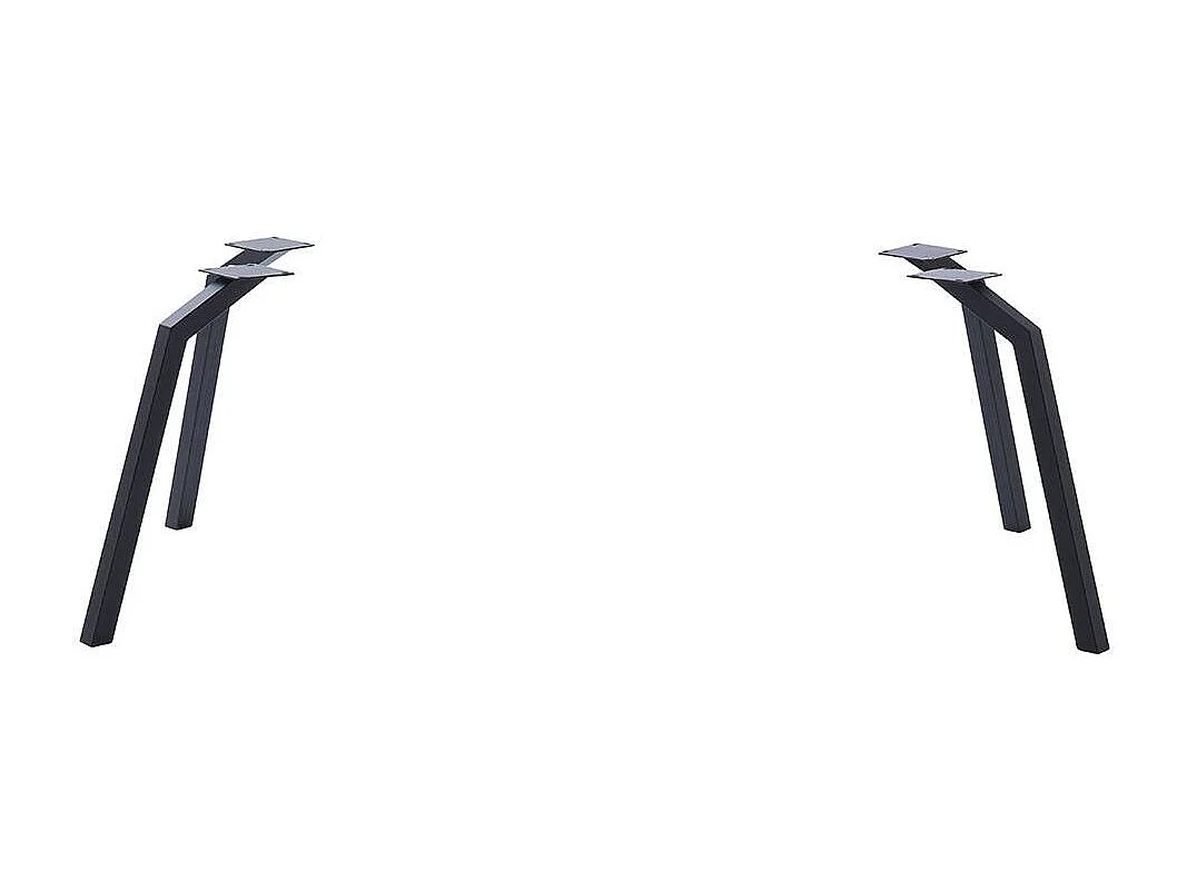 Esstisch Küchentisch aus Massivholz und Metall