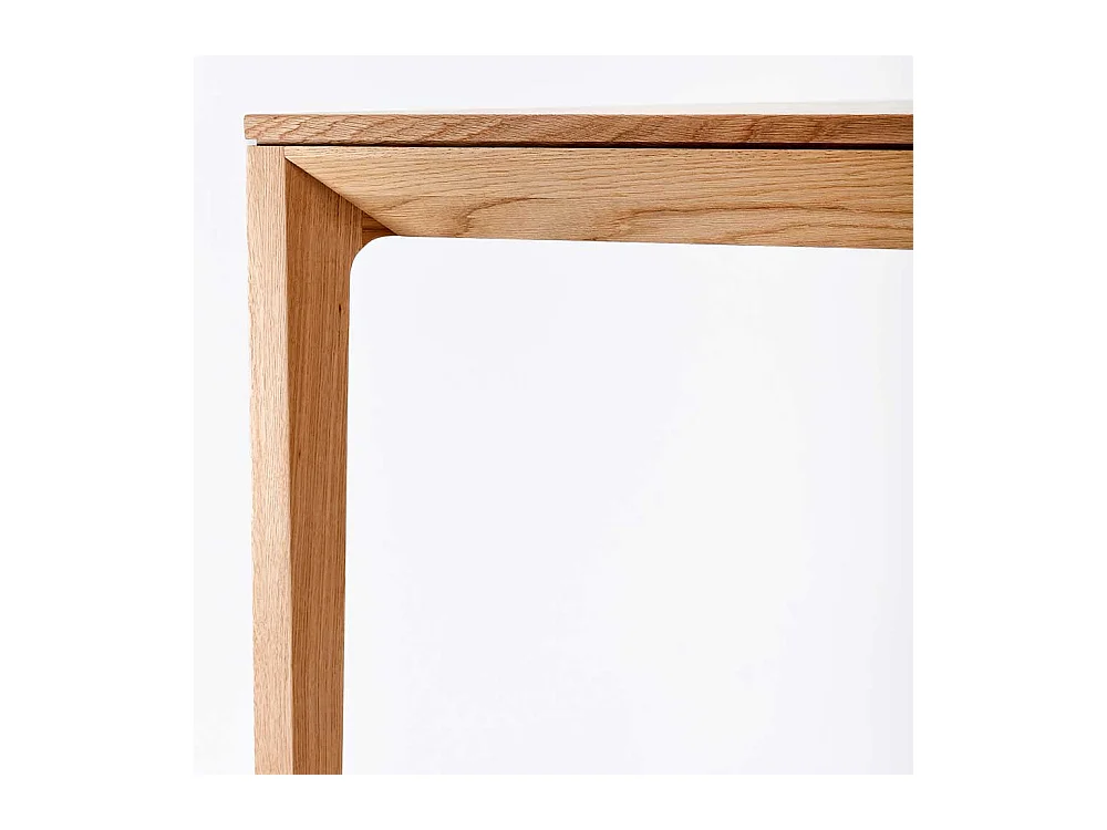 Holztisch Massivholztisch aus Eiche Massivholz in Eichefarben