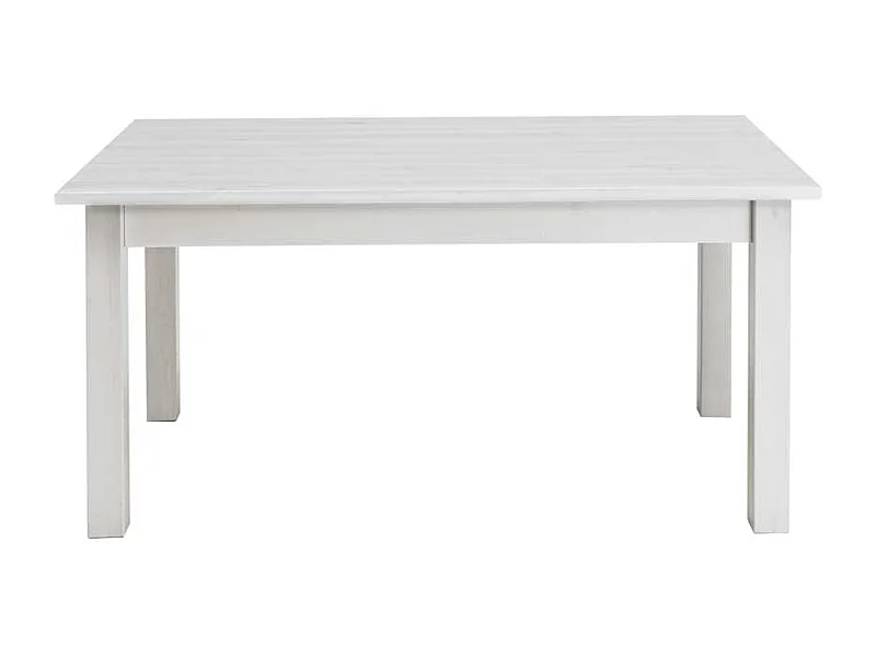 Kiefer Esstisch in Weiß Landhaus