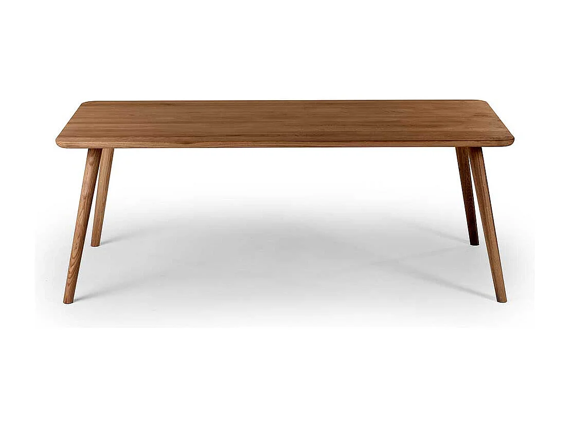 Küchentisch aus Eiche Massivholz 75 cm hoch