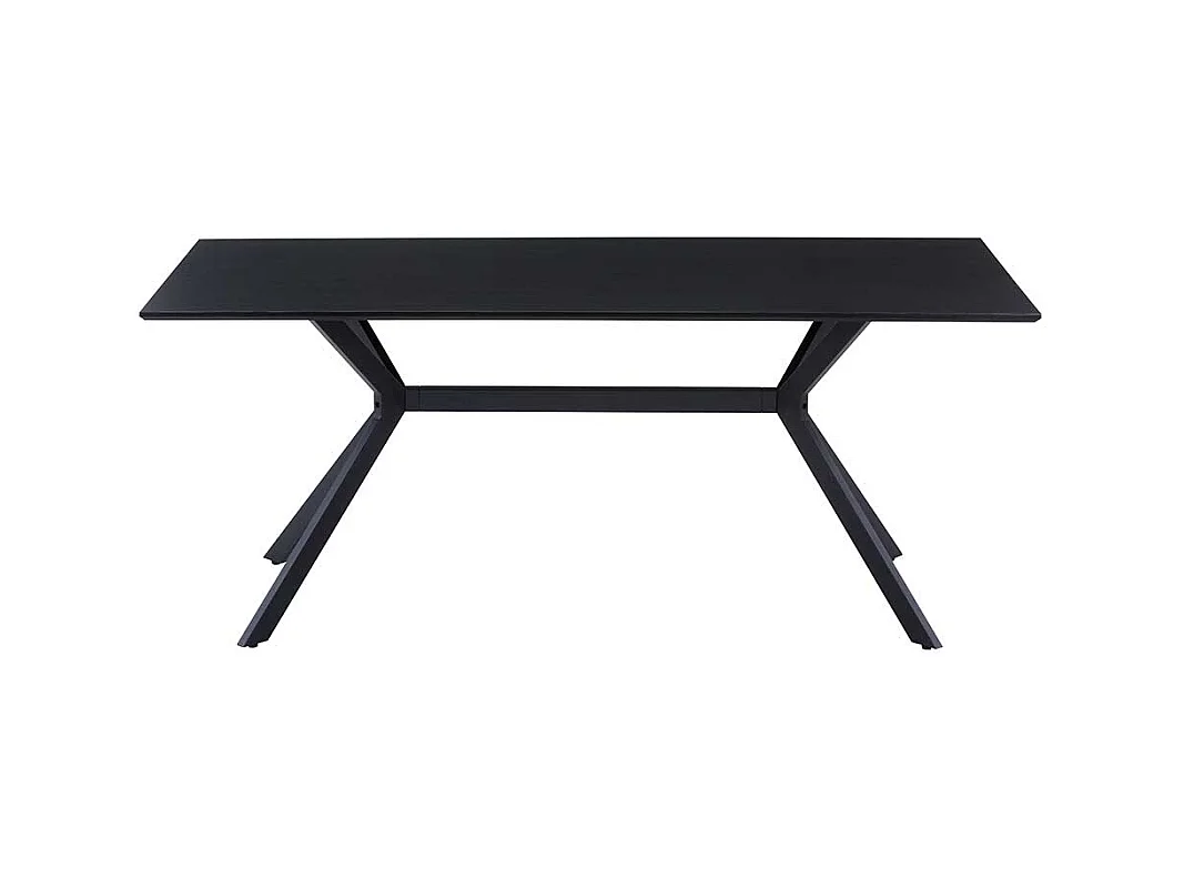 Industrietisch in Anthrazit 180 cm breit