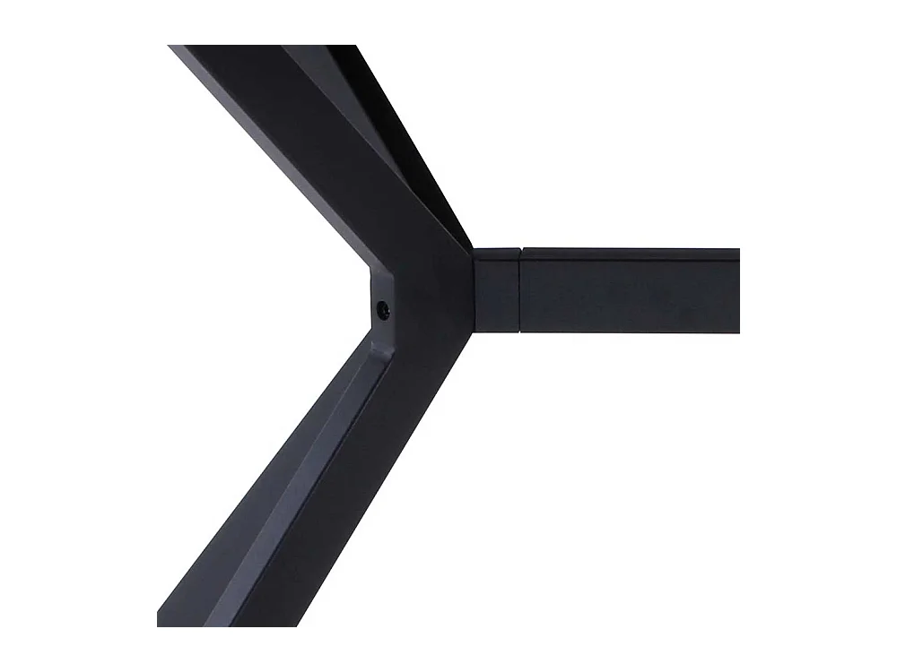 Industrietisch in Anthrazit 180 cm breit