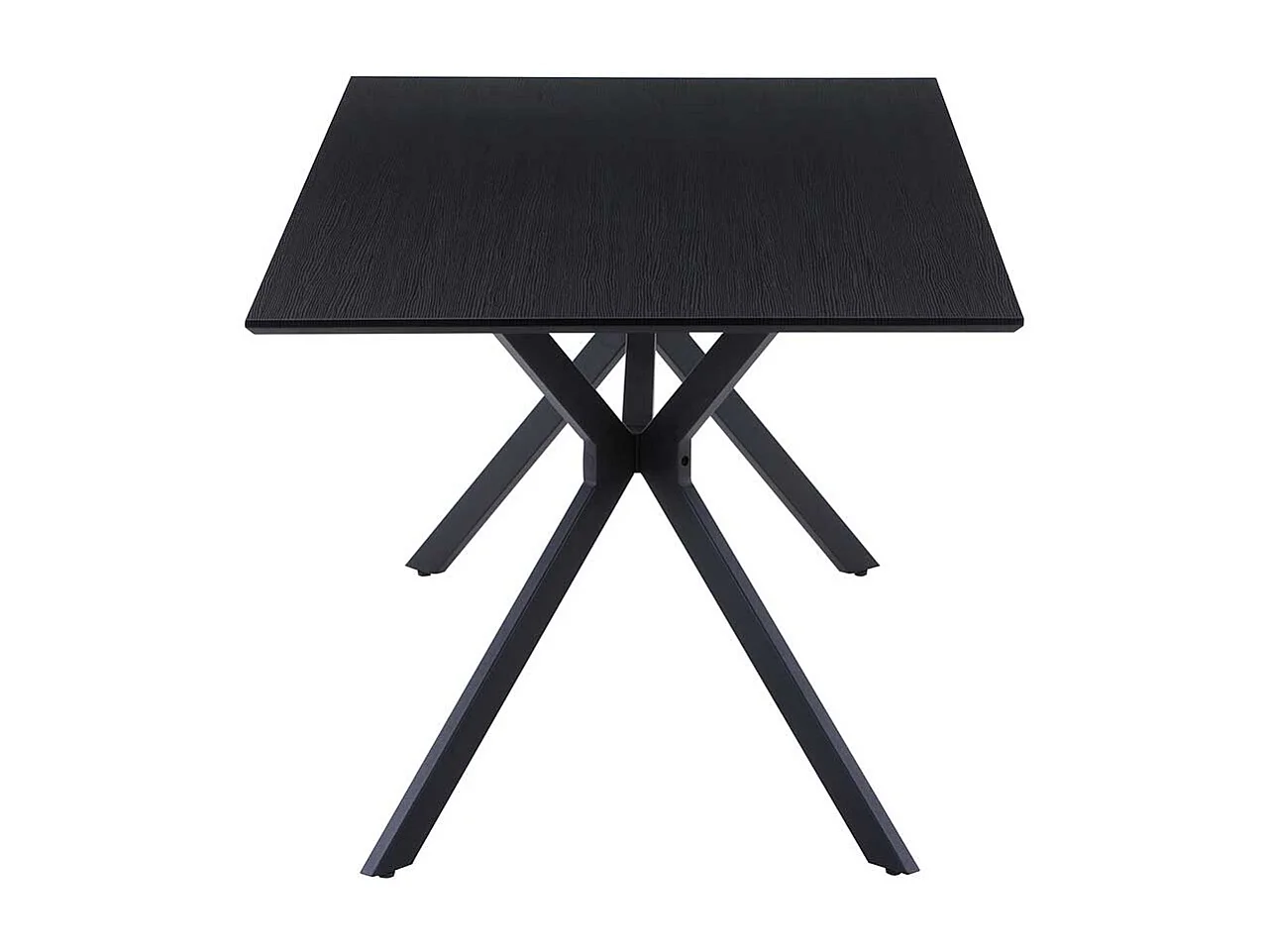 Industrietisch in Anthrazit 180 cm breit